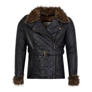 Spada Lancer Coat Ce Ladies Leather Motorcycle Jacket Black