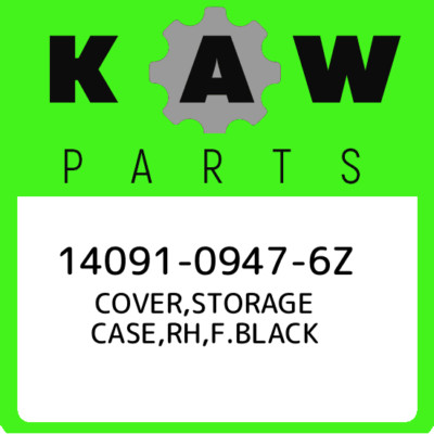 あ、さん専用 14091-0947-6Z Kawasaki Cover,storage case,rh,f.black 1409109476Z