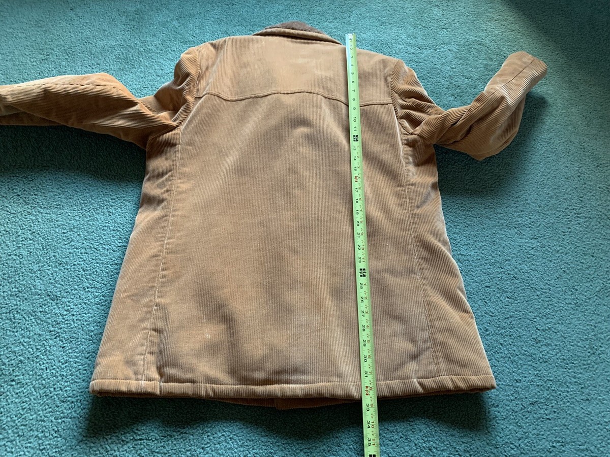Vintage Van Heusen Windbreaker Brown Faux Fur Lined Coat Vintage Van Heusen Windbreaker Brown Faux Fur Lined Coat