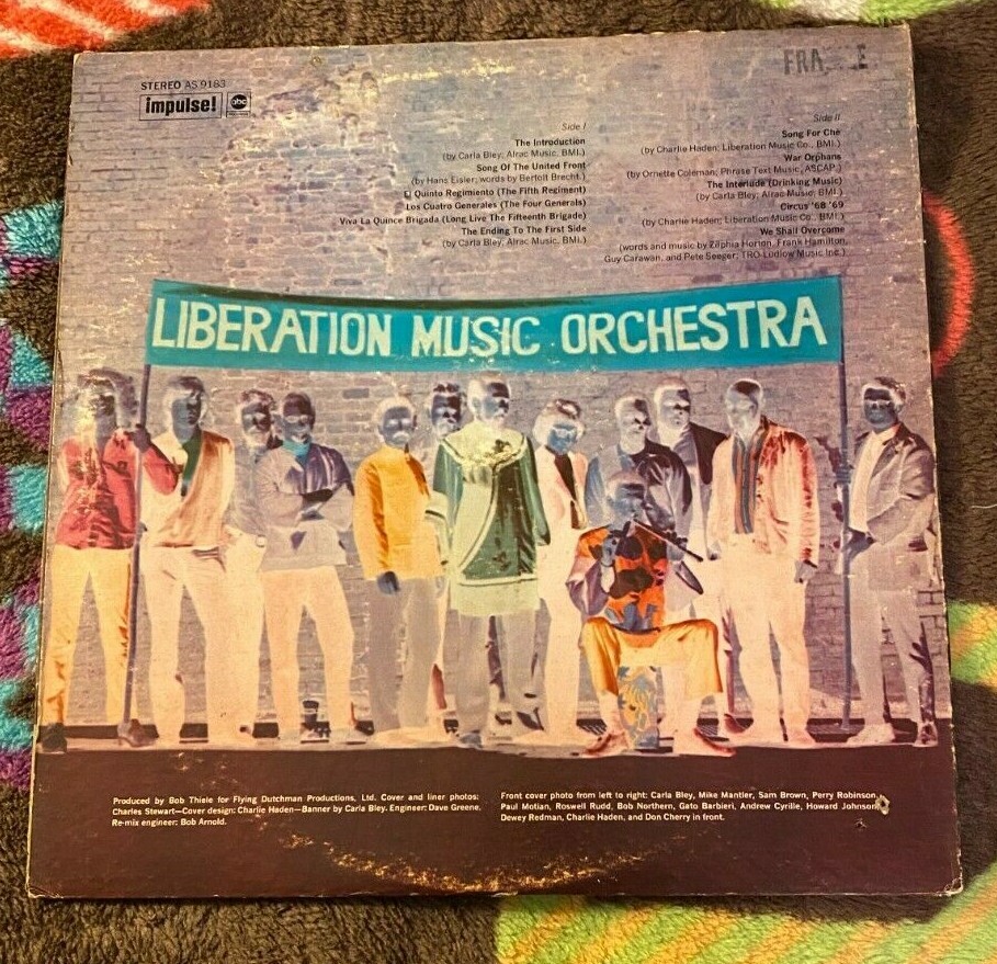 CHARLIE HADEN - Liberation Music Orchestra ~ IMPULSE 9183