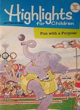 Highlights Magazine for Children Activity Puzzles Stories September 2000