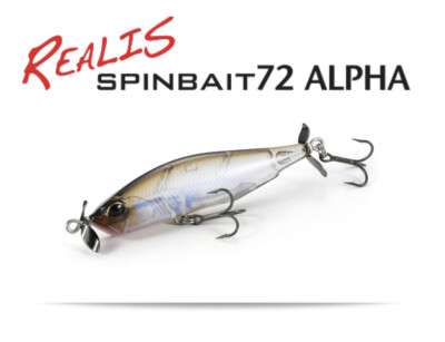 Duo Realis I-Class Series 72 Alpha Spinbait Spybait Lures - Choose Color 