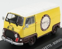 Modell Statischer Transporter Renault Estafette Van Borgolon 1969 Massstab 1/43