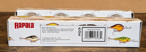 Brand New Rapala Shot Glass Set of 4 Each w/ A Different Message - Picture 5 of 5