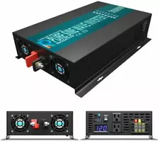 WZRELB 48V to 120V Pure Sine Wave Inverter 3000W 6000w surge Car Motor Truck RV