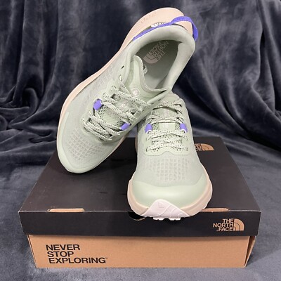The North Face Women s Altamesa 300 Misty Sage Forest Olive Running Shoes, Sz 8