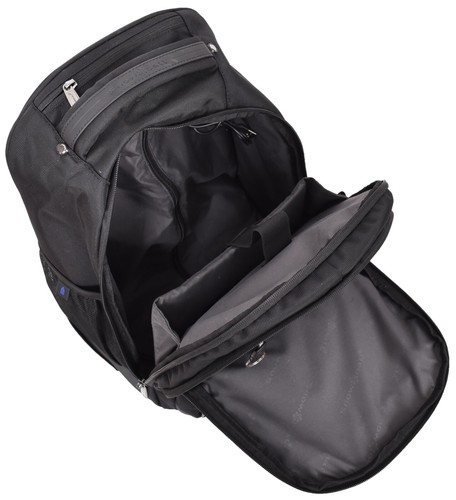 Backpack on Wheels Cabin Size Multi-Use Rolling Laptop Bag Travel Rucksack - Picture 5 of 11