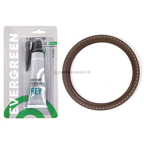 Rear Main Seal Fit 99-13 Chrysler Dodge Jeep Mitsubishi Ram 3.7L 4.7L V6 V8 SOHC - Picture 2 of 5