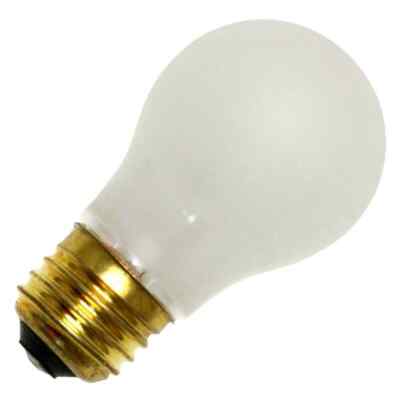 LOT of (2) HALCO 40 WATT, A-15 APPLIANCE, FAN, UTILITY BULBS, A15FR40 FROST