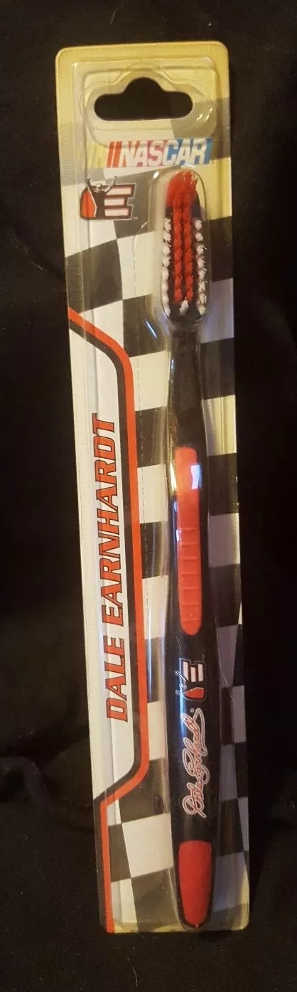 Dale Earnhardt Sr #3 TEAM LOGO Tooth Brush Nascar Racing Offical Gift Red/Black