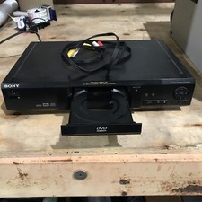 Sony DVP-S330 DVD / CD / Video Player - TESTED - Black CABLES ARE GONE