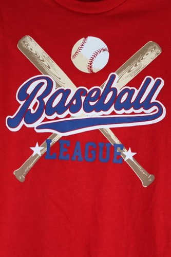 Wonder Nation Red Baseball League Patriotic Boys Muscle Shirt Size XS(4-5) - Picture 2 of 6