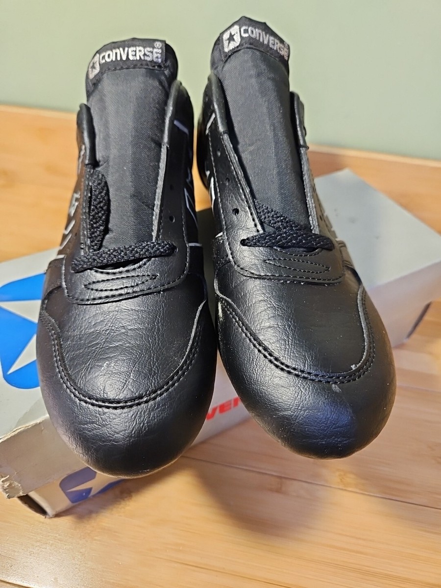 Converse Synthetic Pistol Vinyl OX Football Cleats Size 8.5 Black