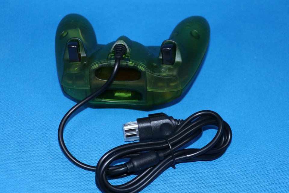 WIRED S TYPE CONTROLLER FOR ORIGINAL MICROSOFT XBOX HALO GREEN ...