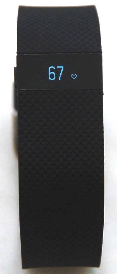 Fitbit Black SMALL Charge HR Wireless Activity Wristband Sleep Tracker BAND ONLY - Image 3 of 3