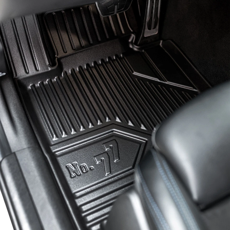 Tappetini No.77 per CITROEN Jumper /FIAT Ducato III/PEUGEOT Boxer 2006- gomma - Immagine 2 di 4