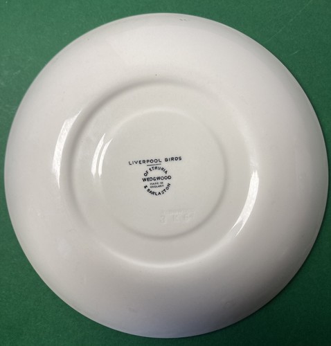 Rare Wedgwood Liverpool Birds Cup Mug And Saucer 64 Excellent Barlaston Mark - Picture 8 of 10