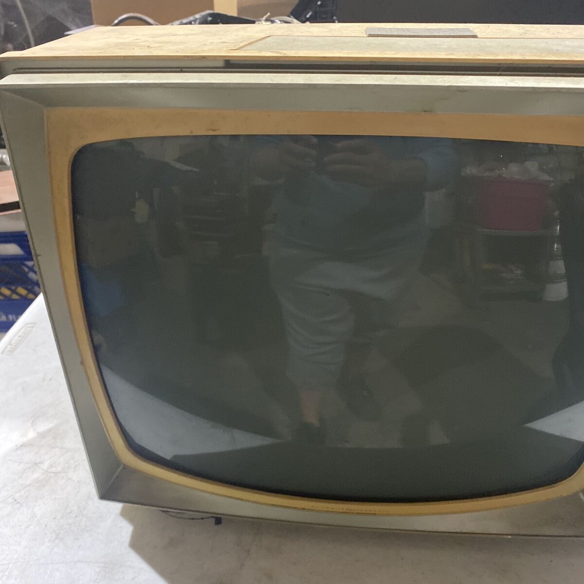 Vintage TV General Electric Black and White Untested CBM 603 Vintage TV General Electric Black and White Untested CBM 603