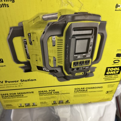 #ad RYOBI RYi818BT ONE 18 Volt Power Station 3000 Starting Watts TOOL ONLY $372.00