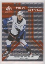 2021 SP Game Used CHL Edition Orange Foilboard 38/99 Jeremie Poirier Jérémie 7l6