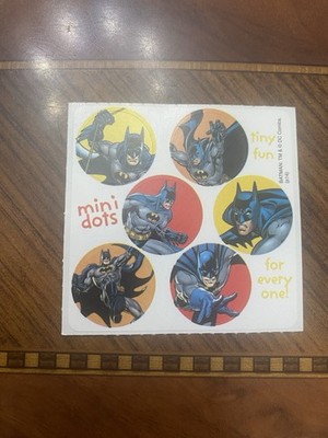 Smile Makers Mini Dots Batman Sticker Module 2.5x2.5 Inches