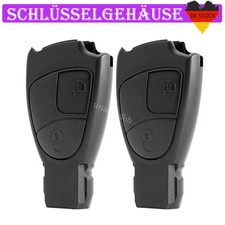2x 2 Tasten Schlüssel Gehäuse für Mercedes Benz A B C E G M R Klasse W168 W203