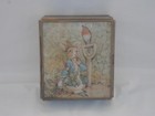 Beatrix Potter Peter Rabbit Glass Music Box / Trinket Box (Country Garden) 1997 — photo 1