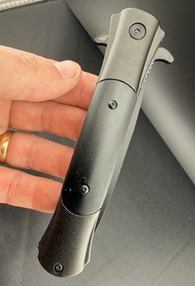 Black Legion Cyclone Assisted Open Spear Blade Folding Pocket Knife