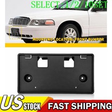 Front License Plate Bracket Fits 1998-11 Ford Crown Victoria 6w7z17a385aa 110x