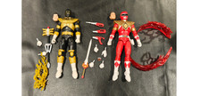 Power Rangers Lightning Remastered Red Ranger Gold Zeo Lot W  Jason Scott Head