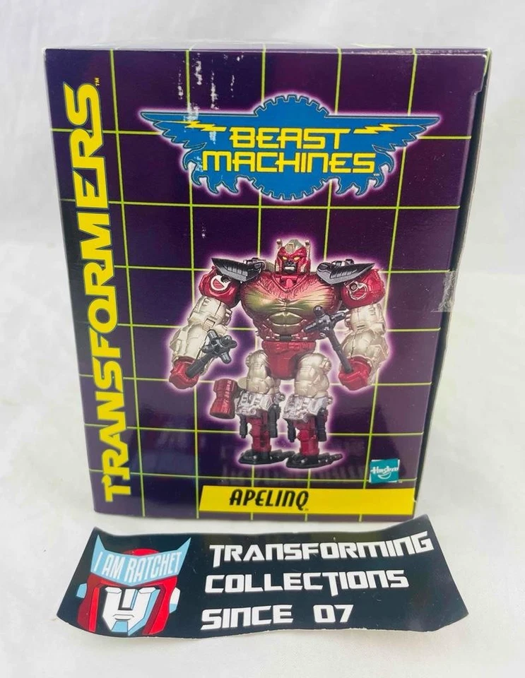 Transformers TFCC Botcon 2000 Beast Machines Apelinq Exclusive MISB - Image 4 of 4