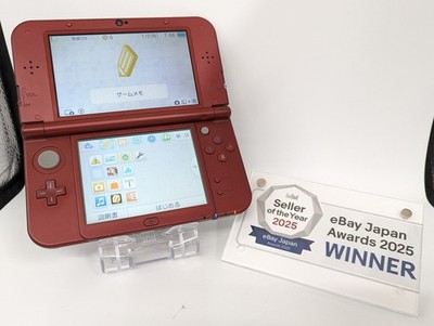 Nintendo New 3DS LL XL Konsole Metallic Rot Japan fx