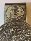 VTG Silver 1970’s MEXICO Alpaca Solid Mayan Calendar Men's Money Clip Holder 23g — photo 7