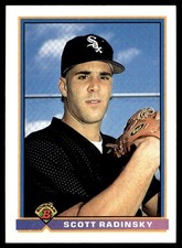 1991 Bowman Scott Radinsky Chicago White Sox #365