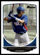 2013 Bowman Prospects Jairo Beras Rookie Texas Rangers #BP105