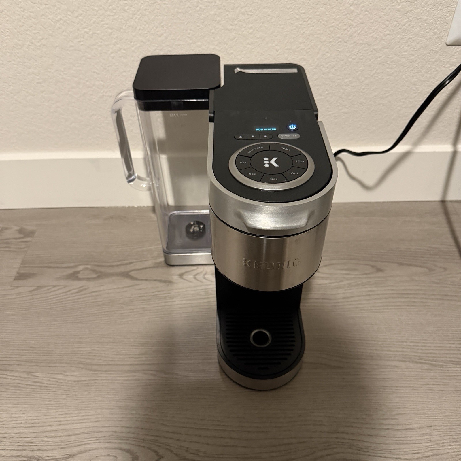 Keurig K-Supreme Plus Single Serve K-Cup Pod Coffee Maker, 78oz, Stainless Steel