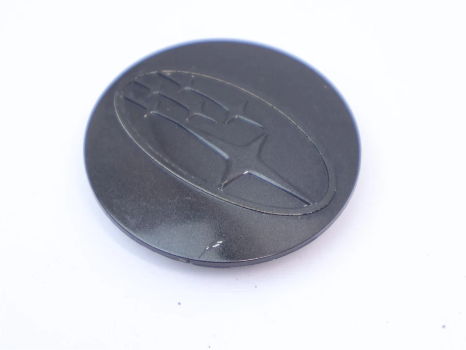 Tapa central de rueda negra Subaru XV Crosstrek 28821SA030 2013-2017 OEM Foto 3 de 4