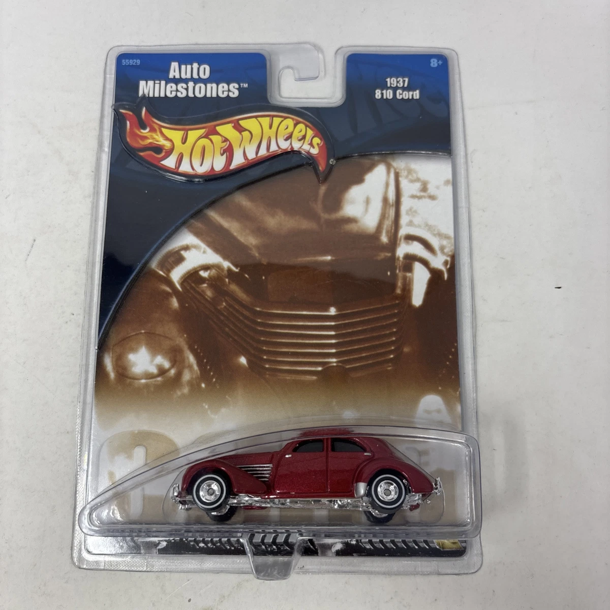 Hot Wheels RLC Classic Cord 1/64 - Édition Limitée 02259/06000 - Real Riders Doré
