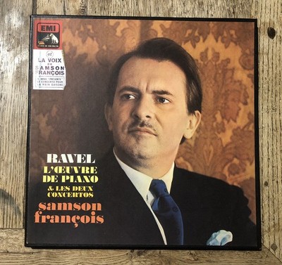 Samson François Ravel Klavierwerk Les 2 Concertos Box 4 LP 2C 165-5228/4