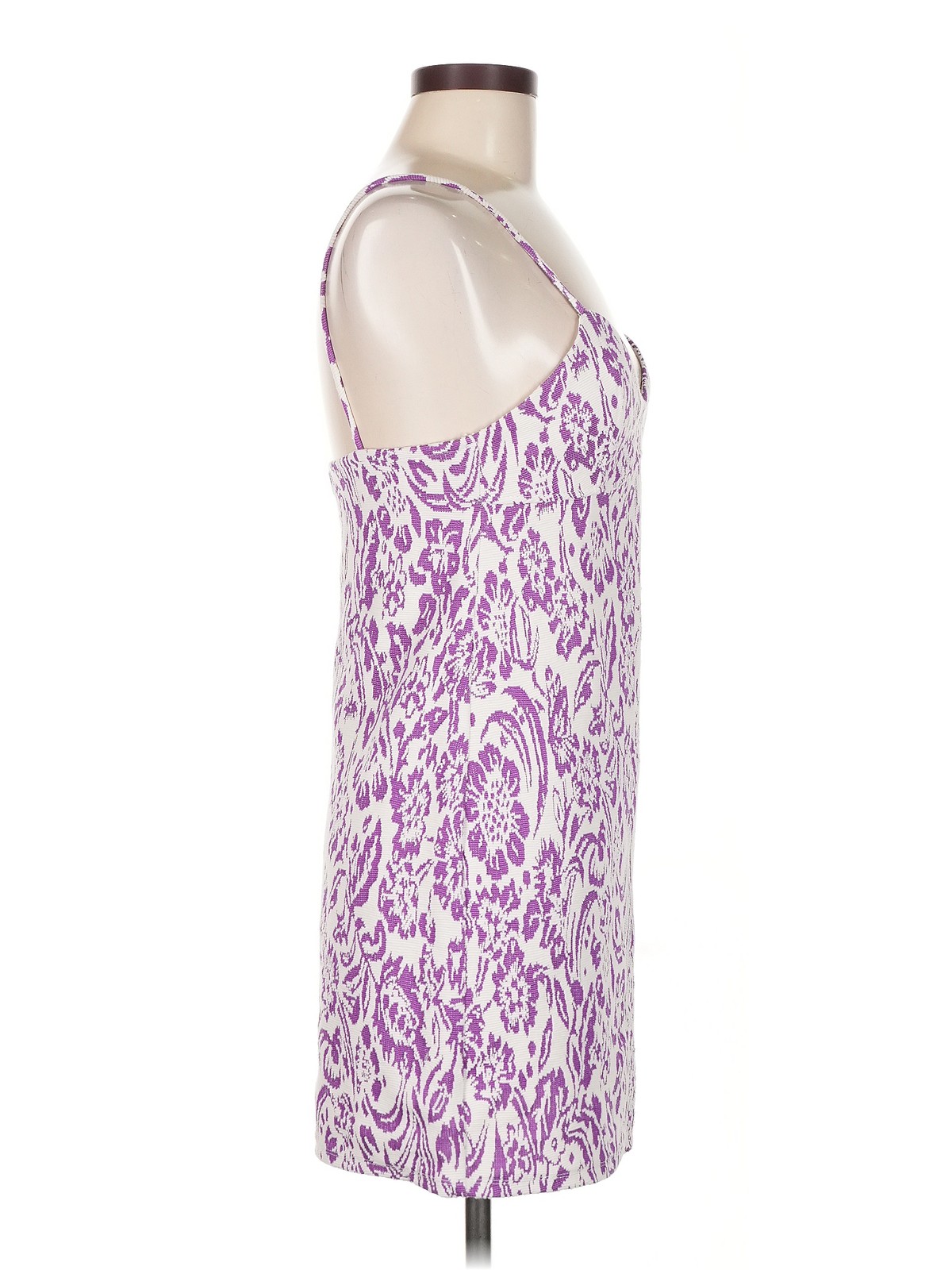 Zara Women Purple Cocktail Dress M thumbnail 3