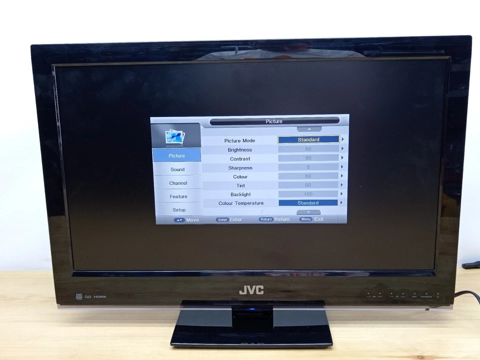 JVC LT-22HG22J 22" LCD TV Television - No Remote - Fully Working - PLEASE READ - Image 2 of 4