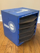 Vintage Sharon’s Bright Line Fastener Center Drawer Cabinet Metal Display