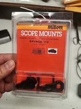 Turn-In Style Two Piece Bases Nickel For Savage 110 All Models Millett SB00909