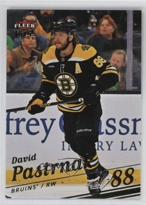 2025-26 Upper Deck Fleer Ultra SP Gold 92/250 David Pastrnak #126 jt1