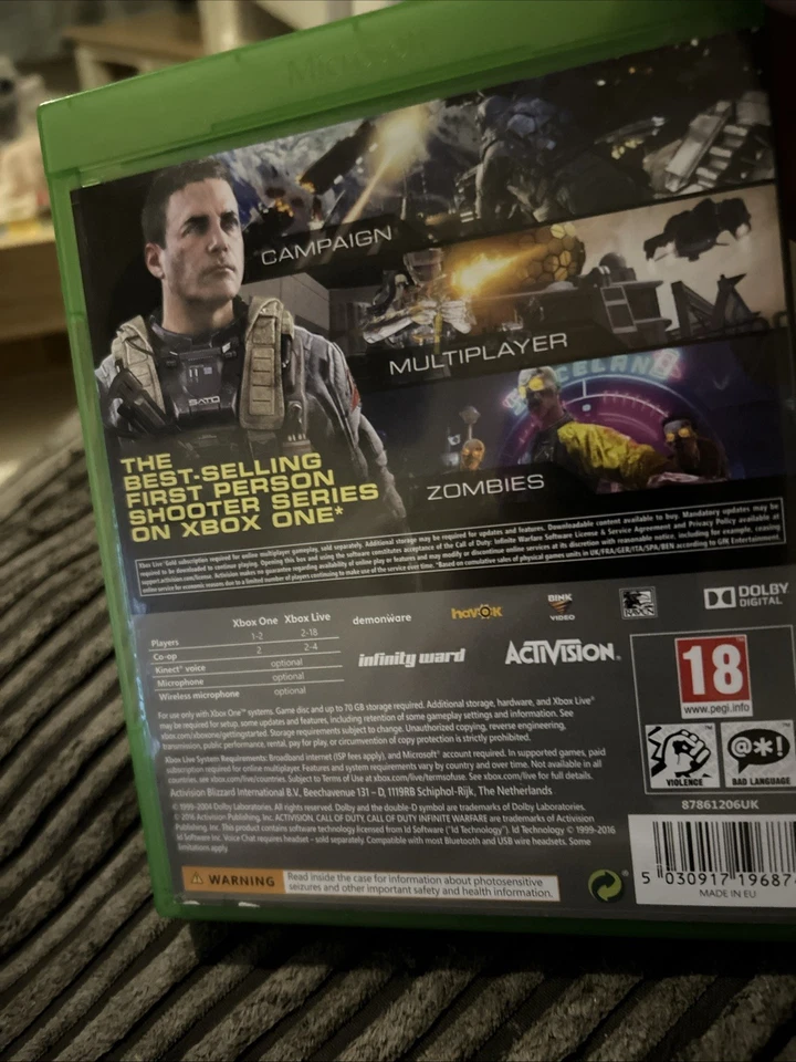 Call of Duty: Infinite Warfare (Xbox One, 2016) - Image 3 of 3