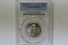 1957d Washington Quarter   PCGS MS66   Toned!