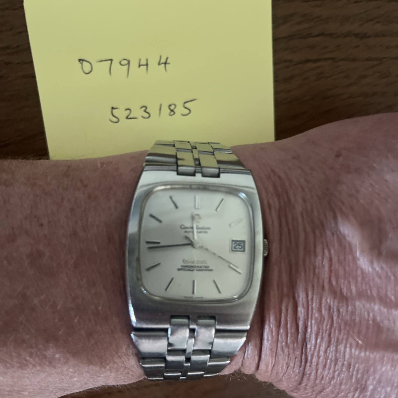 OMEGA Constellation Circa 1970 Silver fully automatic Men's Watch image 10