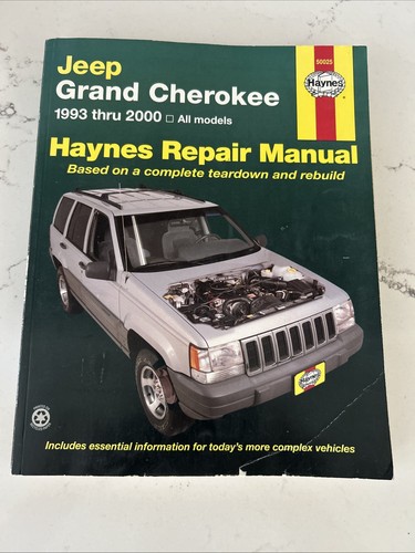 Haynes Jeep Grand Cherokee alle Modelle 1993-2004 Reparaturanleitung