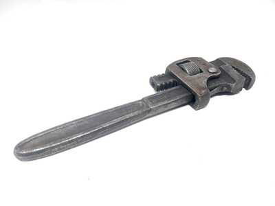 Vintage Genuine Stilson Walworth Pipe Wrench #8 N.Y.C., USA