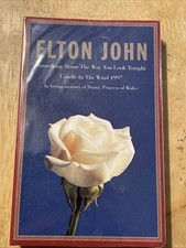 Elton John Something About the Way You Look Tonight/Candle in the Wind Cassette